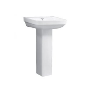 Parryware Wash Basin With Full Pedestal Sepia S  C8984 Basin