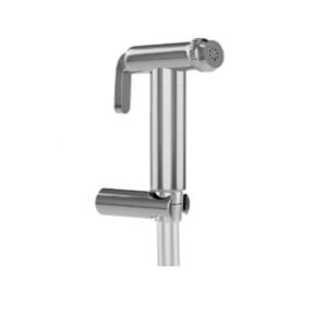 Jaquar Hand Shower (Health Faucet) with 1 Meter Easy Flex Tube & Wall Hook | Chrome Finish (ALD-565)