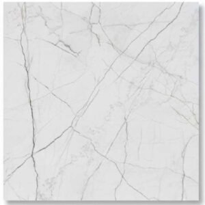 600x600mm Anthracite Gray Vitrified Floor Tiles | GVT Stone-Marble Finish | Premium Square Tiles for Living Room, Kitchen & Commercial Spaces.1PKT_4NOS_AREA=15.6 SQFT