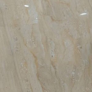 HD Glossy Daino Beige Floor Tiles 600x1200mm | GVT Vitrified Marble Stone Finish | Premium High Gloss Large Format Tiles | (2 Pcs/Box)