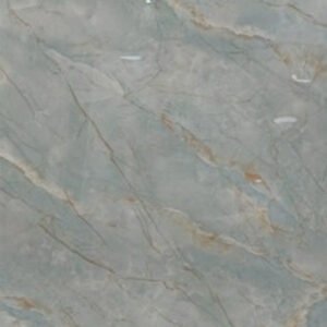 High Gloss Matrix Onyx Floor Tiles 600x600mm | GVT Vitrified Marble Finish Tiles | Cool Grey Stone Look | (2 Pcs/Box)